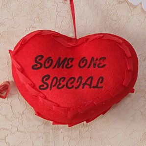 Red Heart Soft Toy
