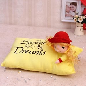 Bubbly Says Sweet Dreams : Stuffed Toy Cushions