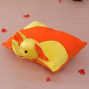 Baby Elephant Shape Soft Pillow