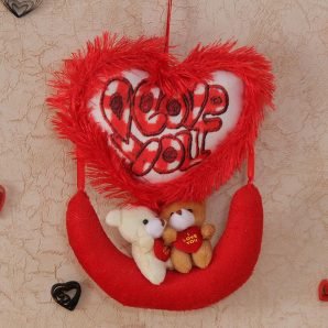 Love Ride : Heart Shaped Soft Toys