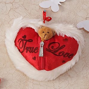 Zipper Heart with TRUE LOVE