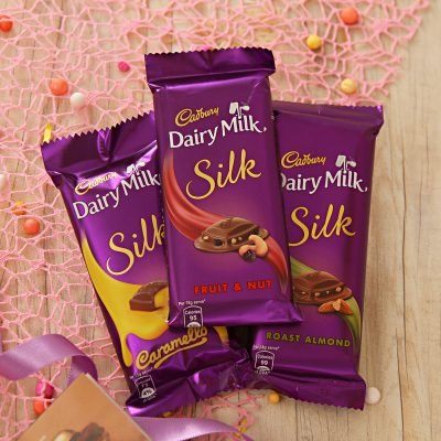 Chocolates Combo Cadbury Dairy Milk Silk 40 gms
