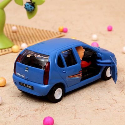 Tata Indica DX Pull Back And Go Toy Car - Image 2